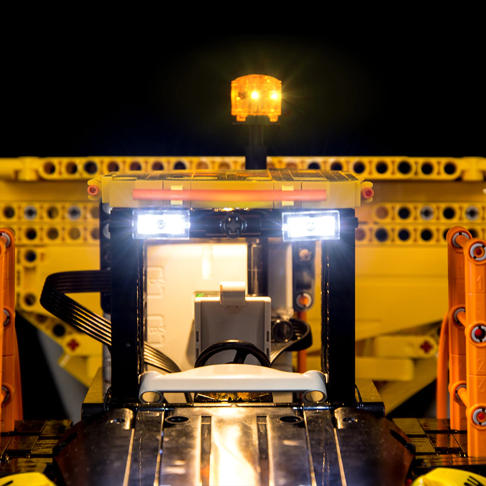 6x6 Volvo Articulated Hauler 42114 LED Light Kit – Building Block Lighting | Power Brickz™