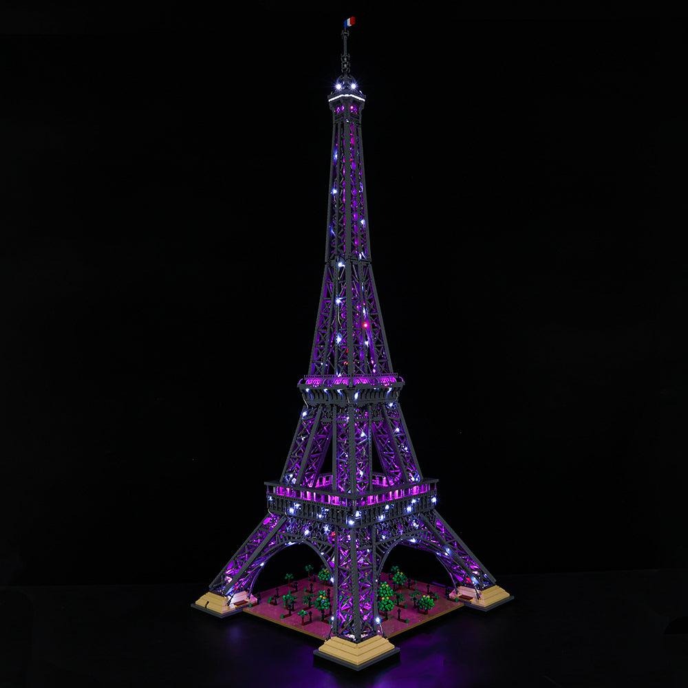 Eiffel Tower 10307 LED Light Kit – Building Block Lighting | Power Brickz™