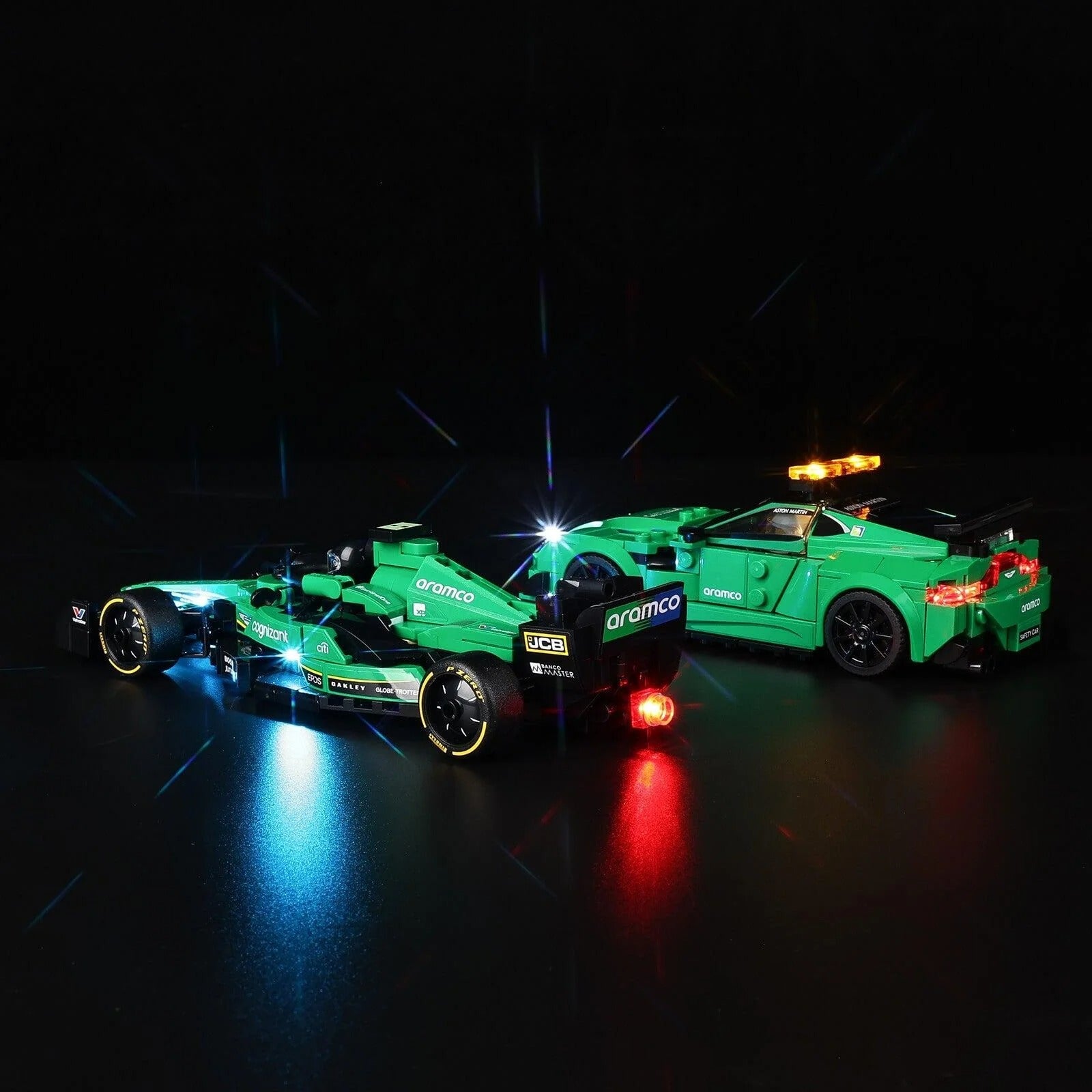 Aston Martin Safety Car & AMR23 76925 LED Light Kit – Building Block Lighting | Power Brickz™