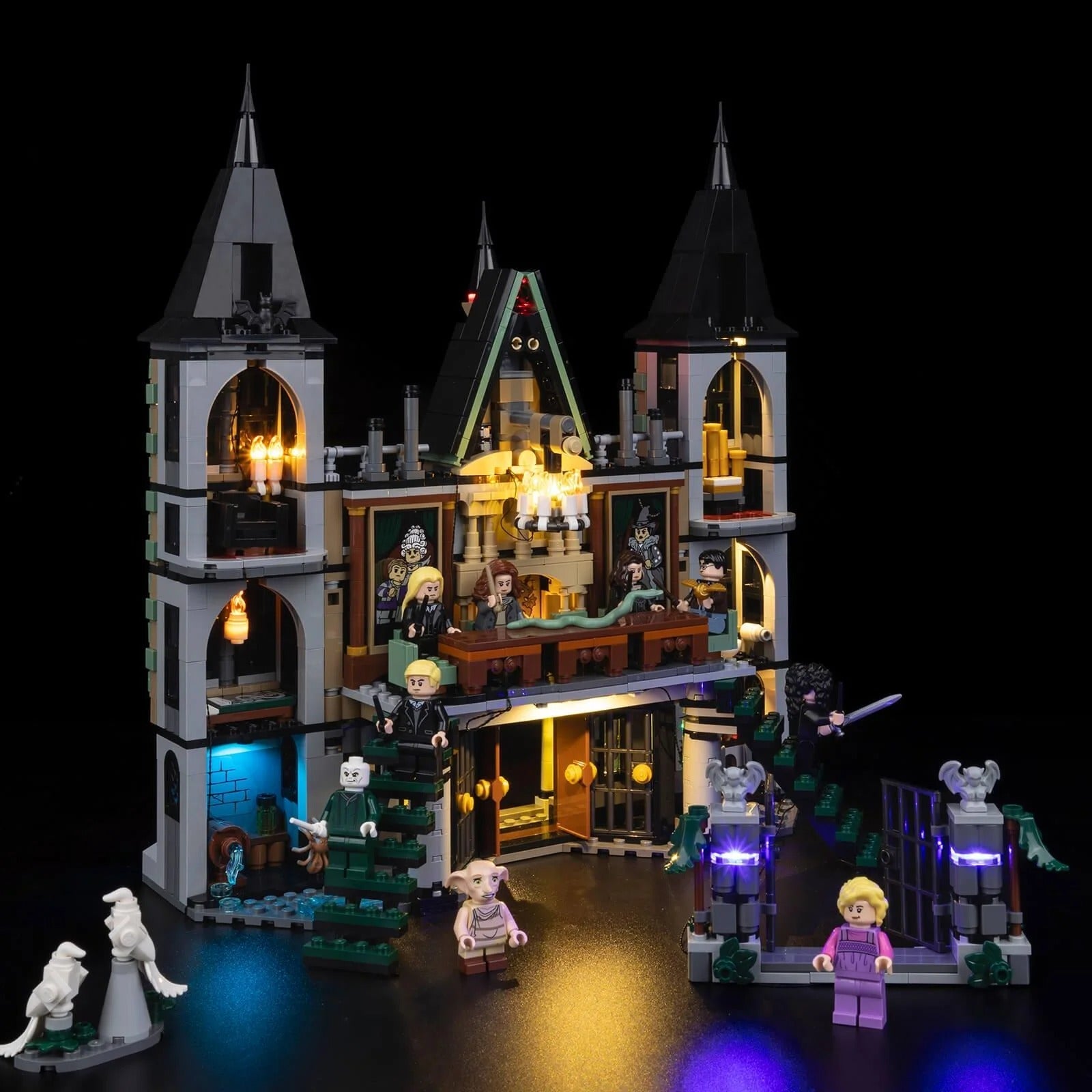 Malfoy Manor 76453 LED Light Kit – Building Block Lighting | Power Brickz™