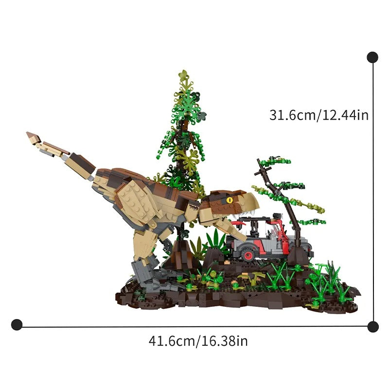 T-Rex Chase | 1555 Pcs