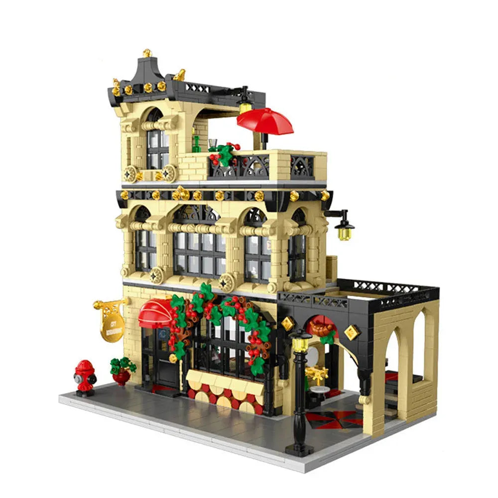 The City Restaurant Modular Building | 1464 Pcs