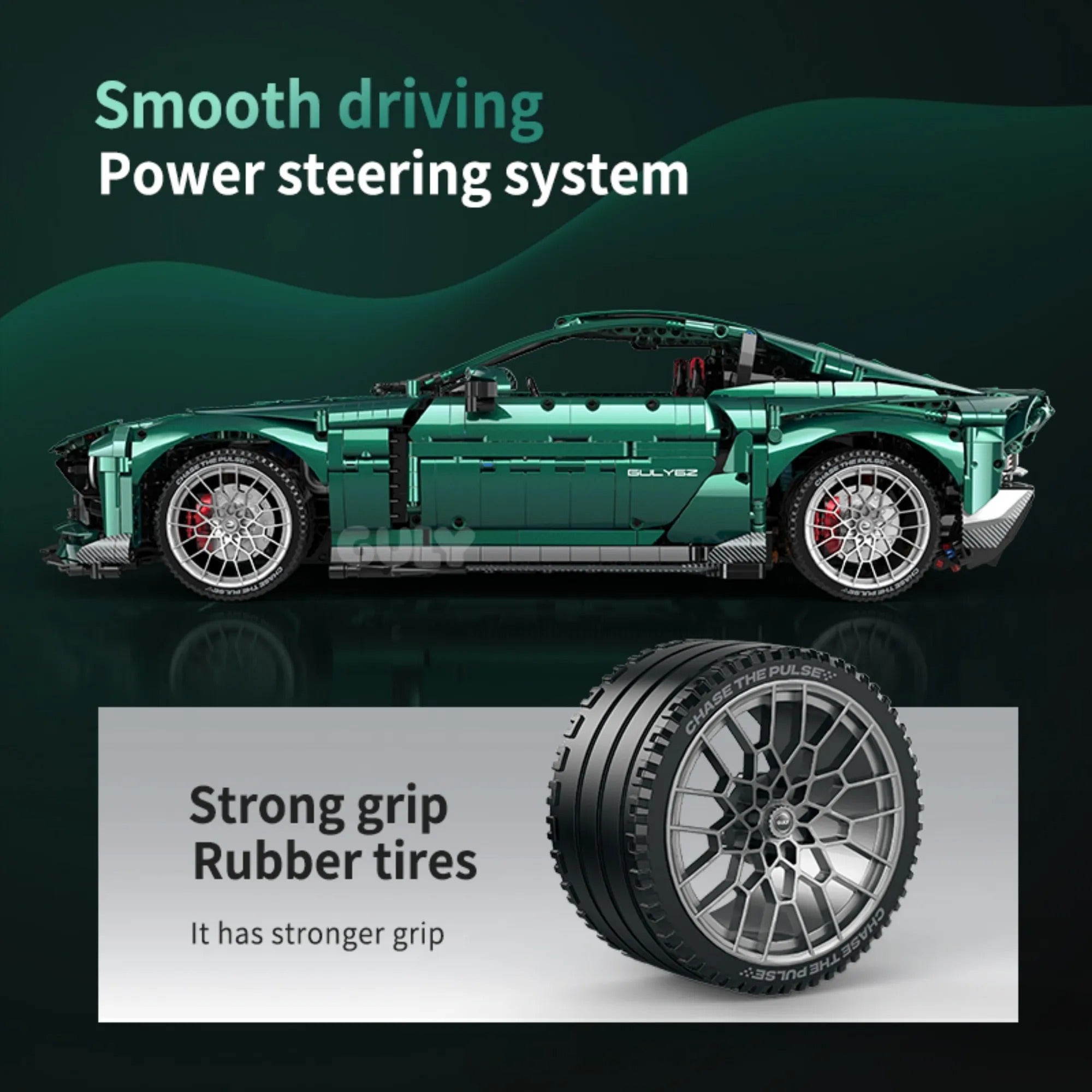 British Valour Supercar | 3828 Pcs