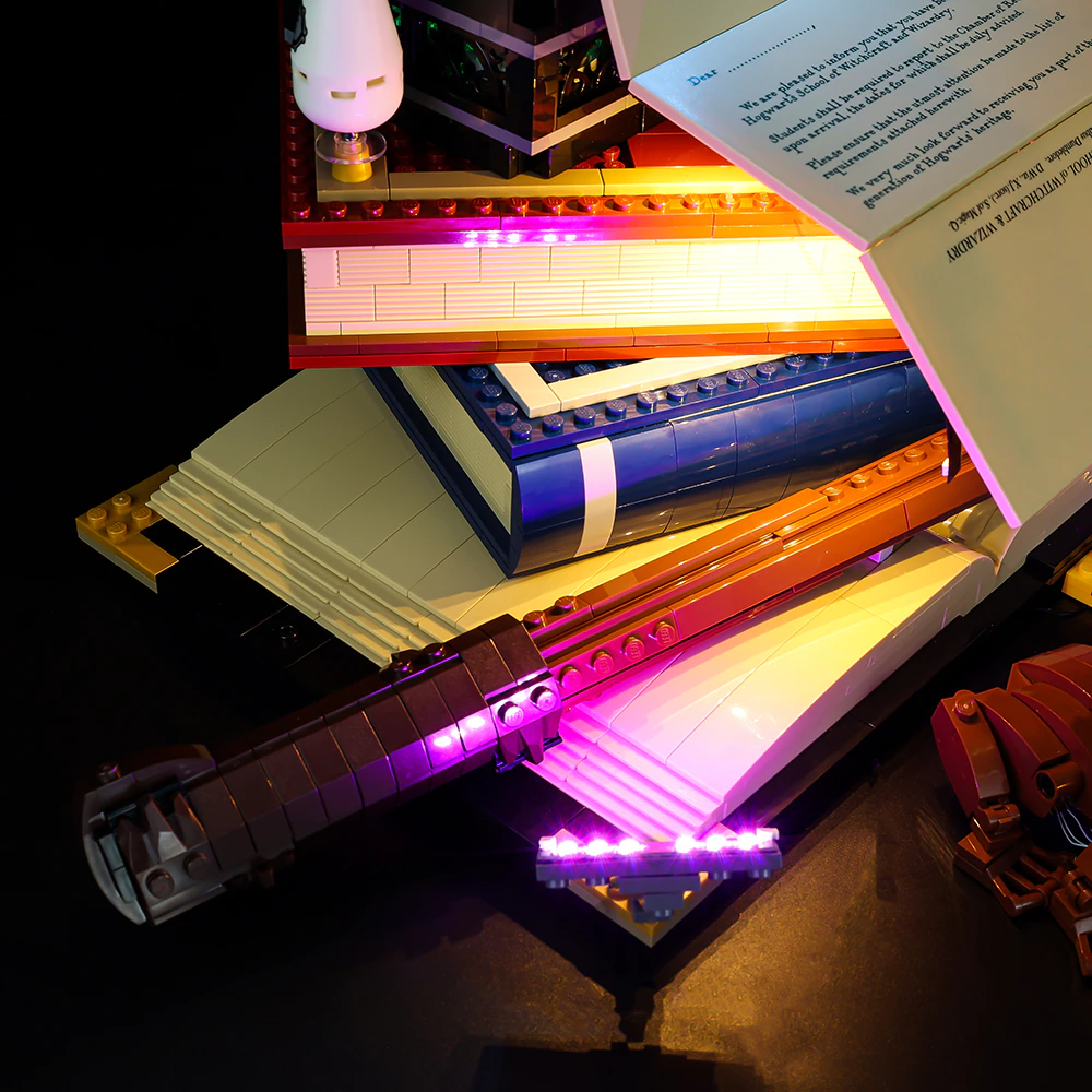 Hogwarts Icons - Collectors' Edition 76391 LED Light Kit – Building Block Lighting | Power Brickz™