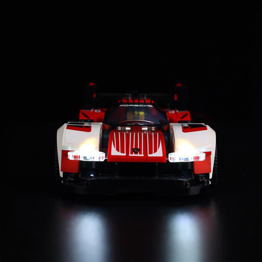 Porsche 963 76916 LED Light Kit – Building Block Lighting | Power Brickz™