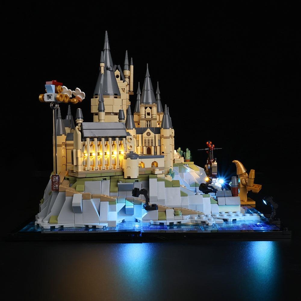 Hogwarts Castle And Grounds 76419 LED Light Kit – Building Block Lighting | Power Brickz™