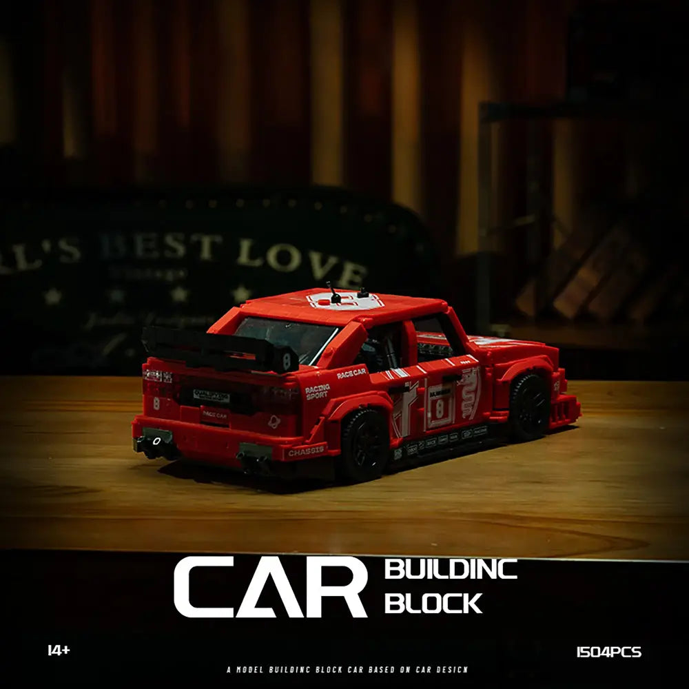 Classic Italian 155 V6 DTM made from Building Blocks Kit