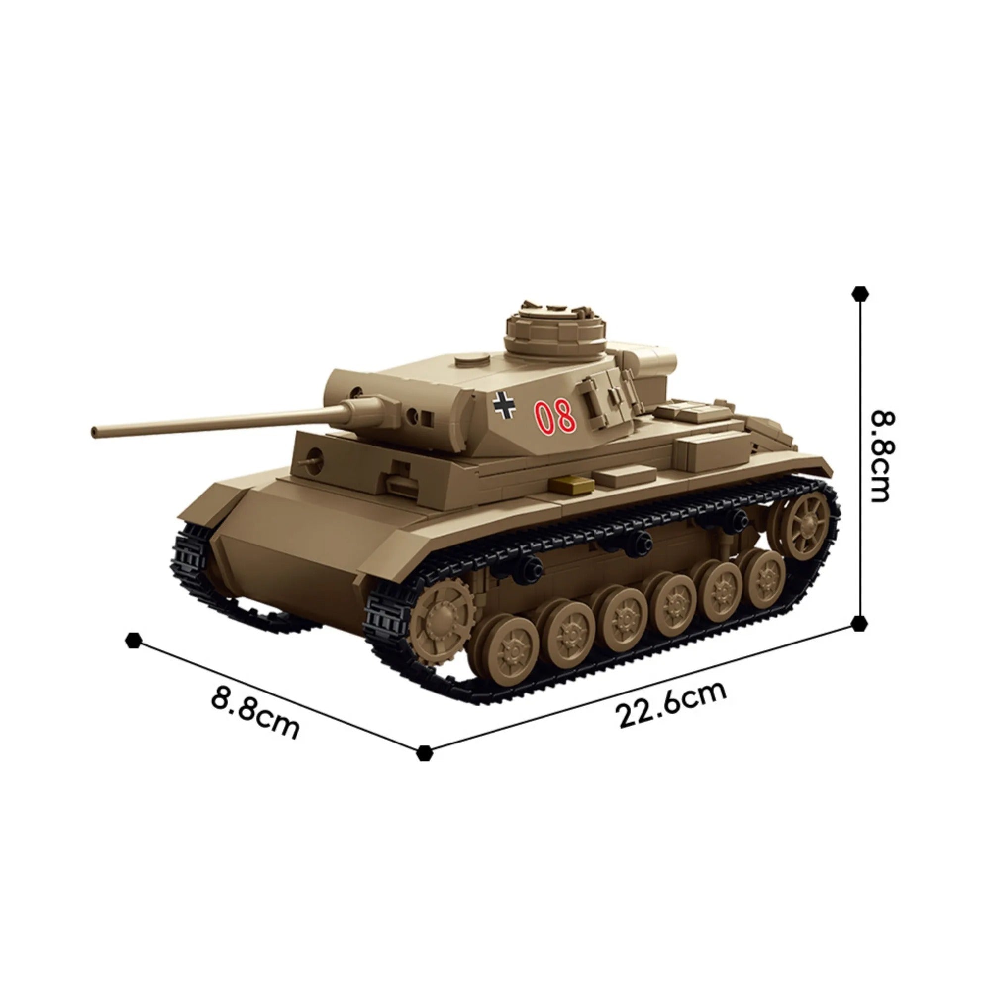Panzer III Battle Tank | 481 Pcs