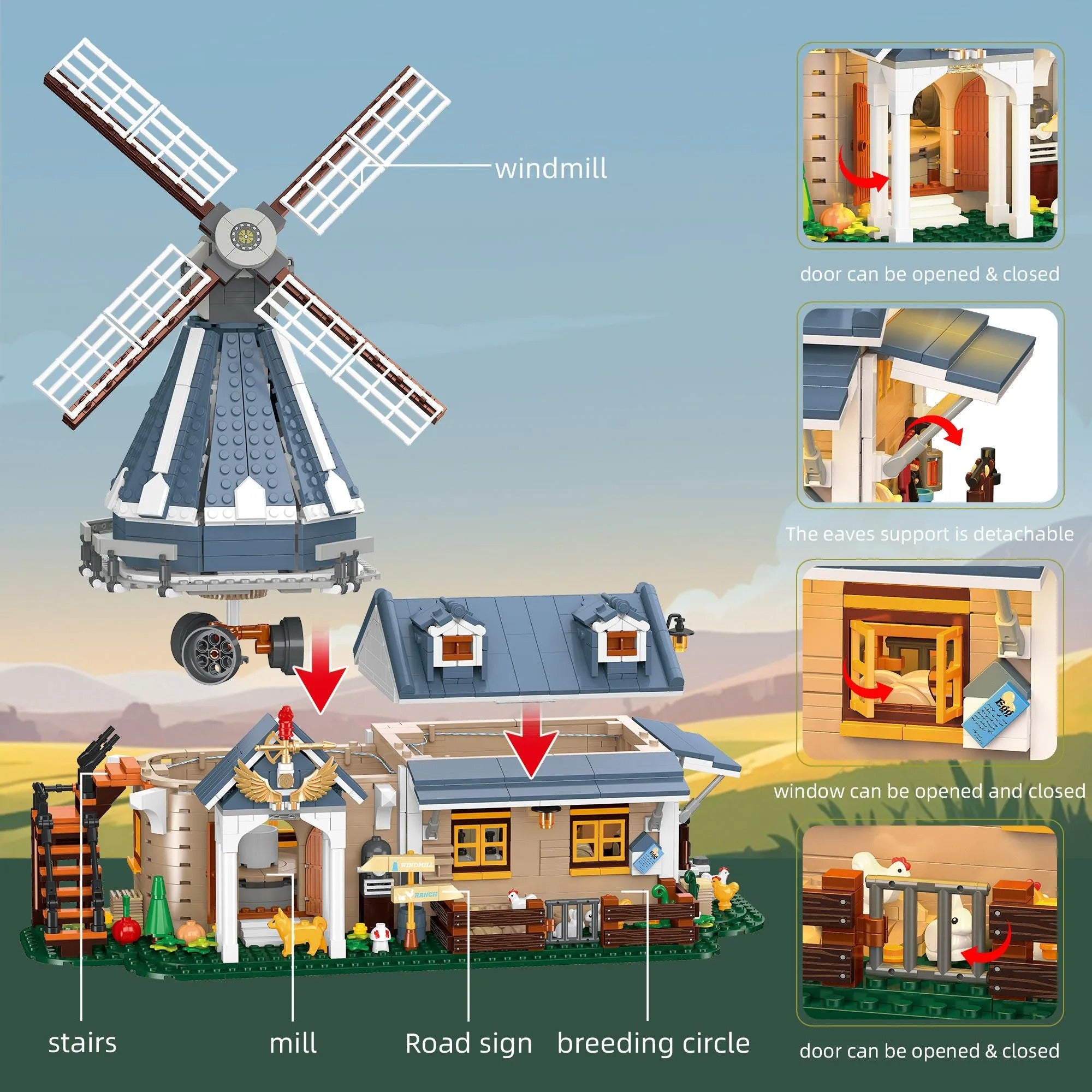 Windmill Ranch Modular Buildings | 1742 Pcs