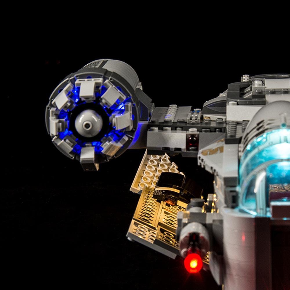 The Razor Crest 75292 LED Light Kit – Building Block Lighting | Power Brickz™