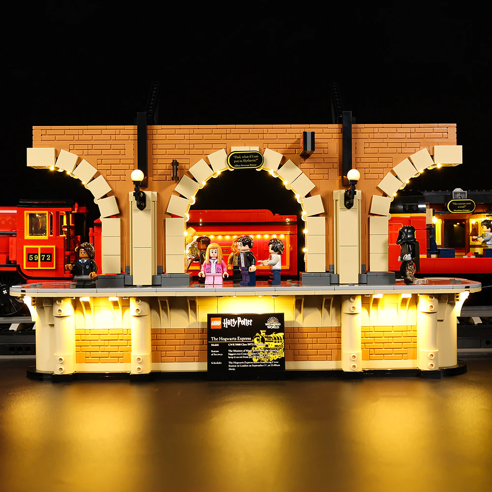 Hogwarts Express Collectors Edition 76405 LED Light Kit – Building Block Lighting | Power Brickz™