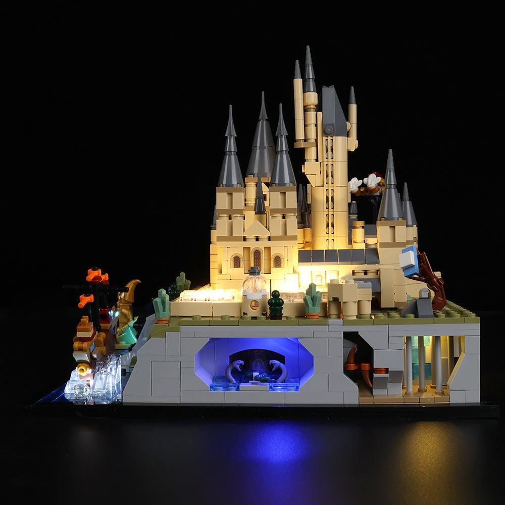 Hogwarts Castle And Grounds 76419 LED Light Kit – Building Block Lighting | Power Brickz™