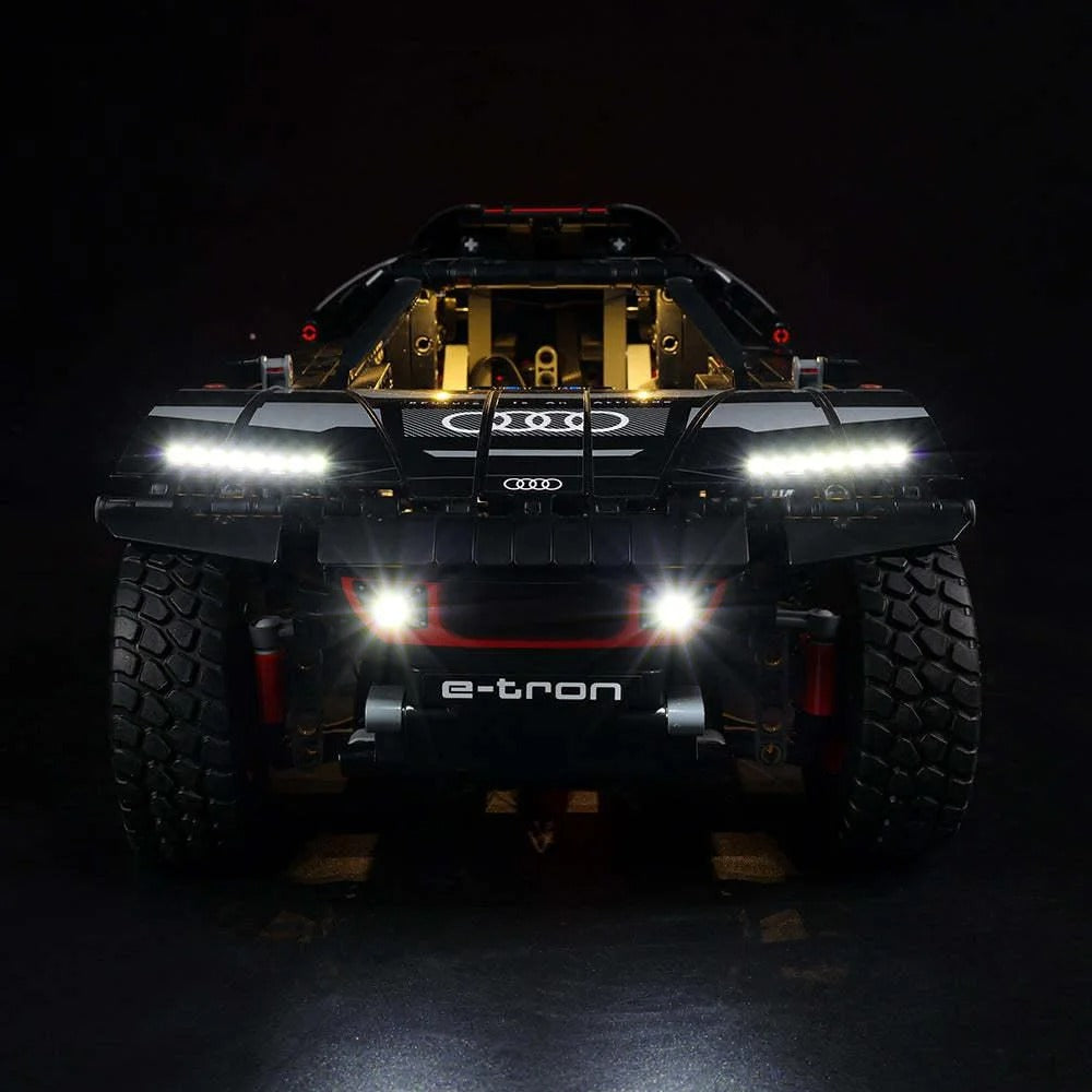 Audi RS Q E-Tron 42160 LED Light Kit – Building Block Lighting | Power Brickz™