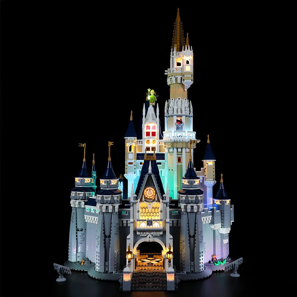Disney Castle 71040 LED Light Kit – Building Block Lighting | Power Brickz™
