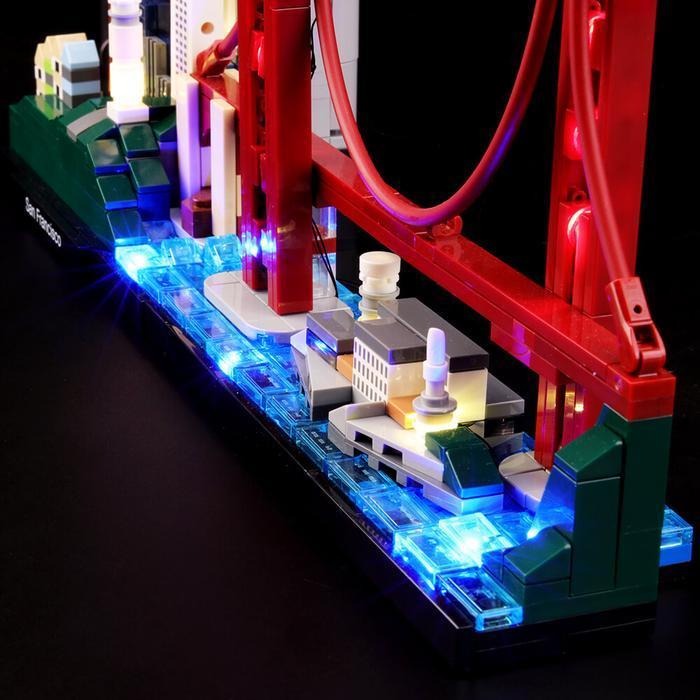 San Francisco 21043 LED Light Kit – Building Block Lighting | Power Brickz™