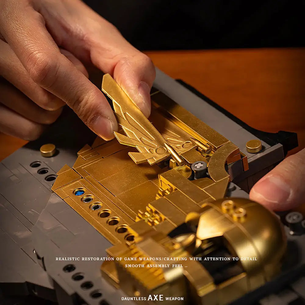 Motorized Electric Chainsaw Axe Building Blocks Kit