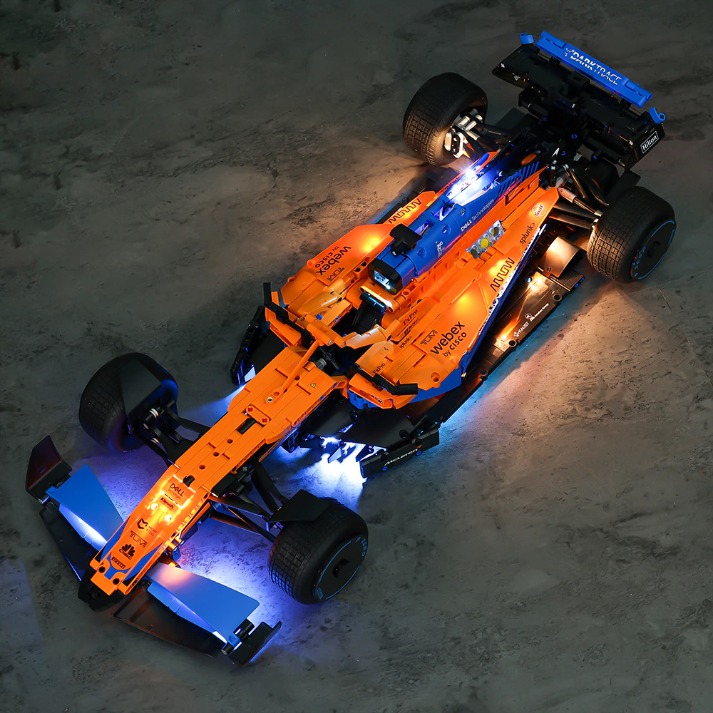 Mclaren Formula 1 Race Car 42141 LED Light Kit – Building Block Lighting | Power Brickz™