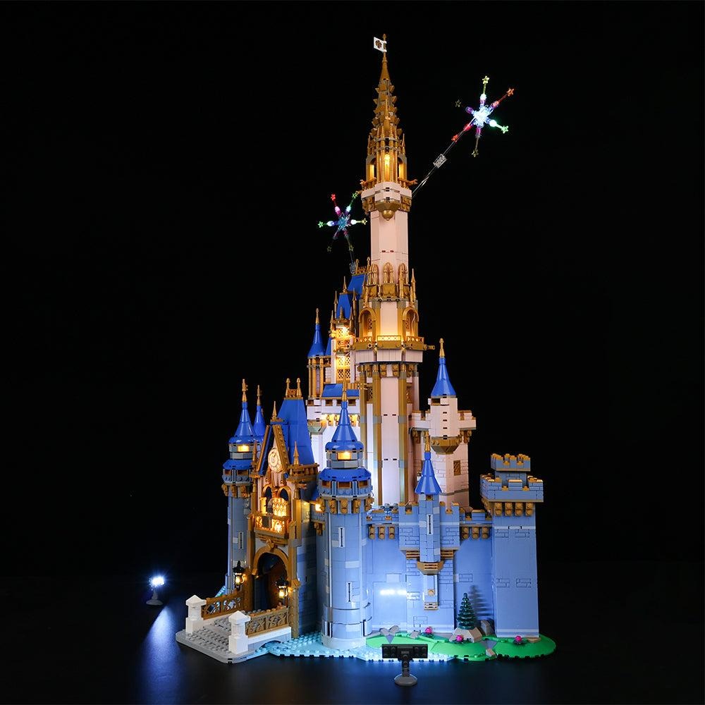Disney Castle 43222 LED Light Kit – Building Block Lighting | Power Brickz™