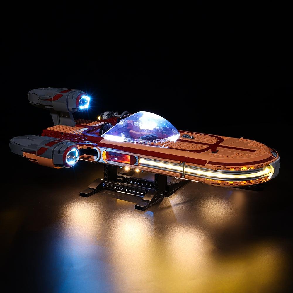 Luke Skywalker's Landspeeder 75341 LED Light Kit – Building Block Lighting | Power Brickz™