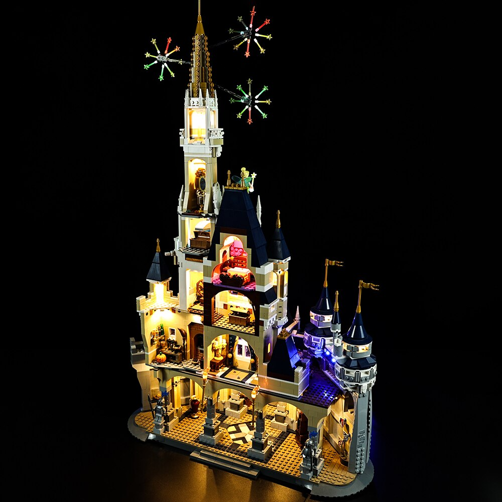 Disney Castle 71040 LED Light Kit – Building Block Lighting | Power Brickz™