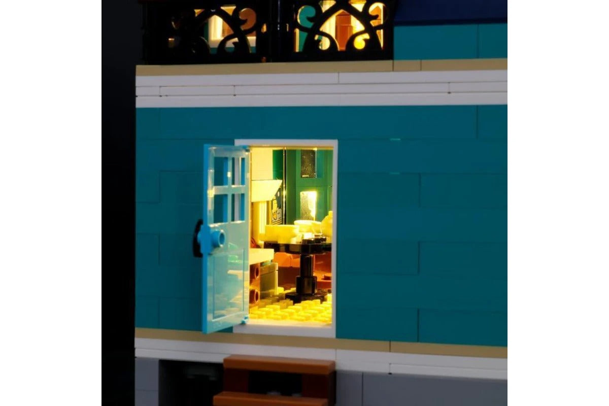 Bookshop 10270 LED Light Kit – Building Block Lighting | Power Brickz™
