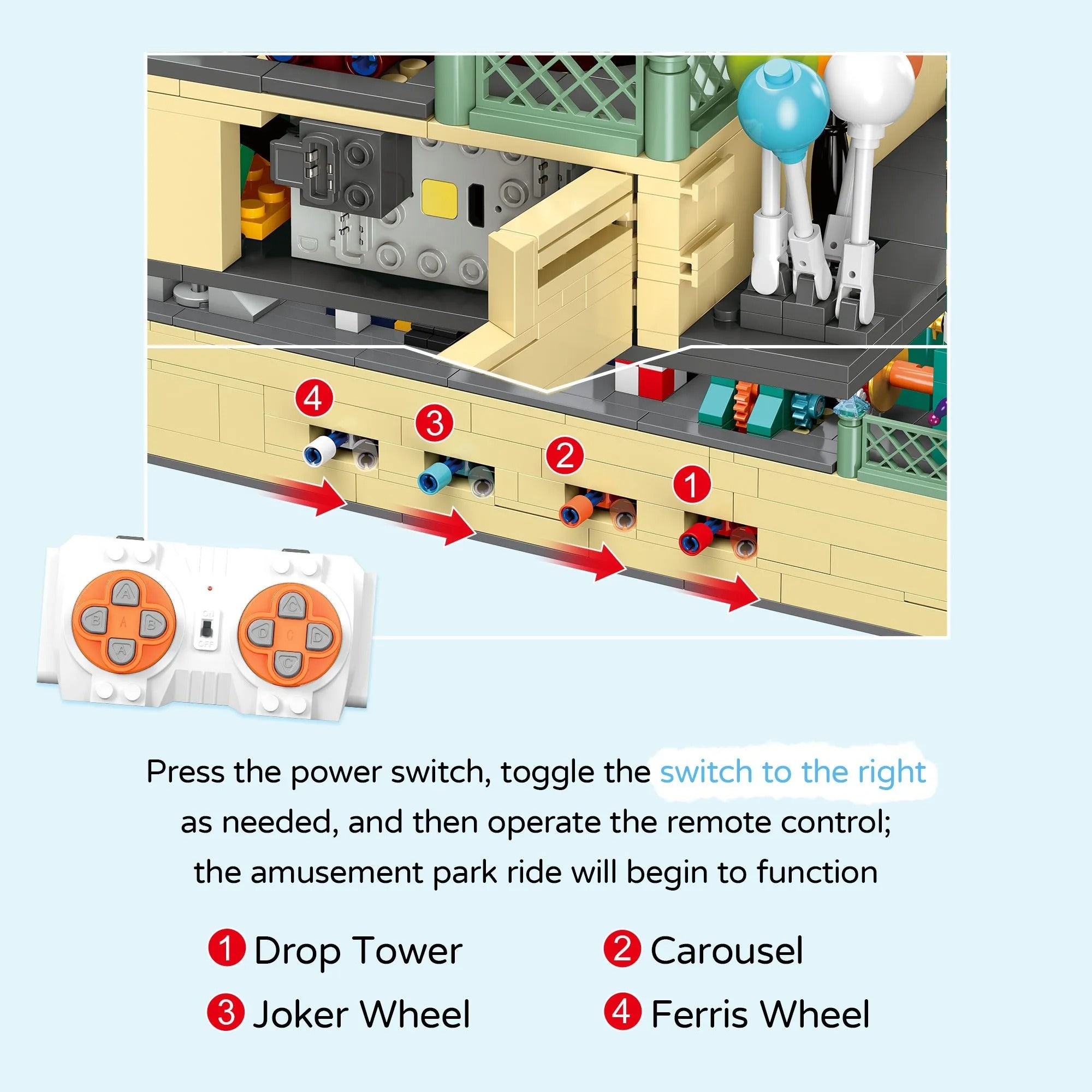 Remote Controlled Amusement Theme Park