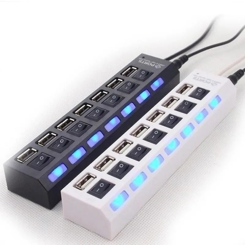 11 Port USB Hub for Light Kits | LED Accessory | Power Brickz