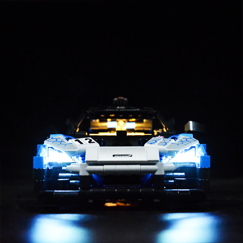 Mclaren Senna GTR 42123 LED Light Kit – Building Block Lighting | Power Brickz™