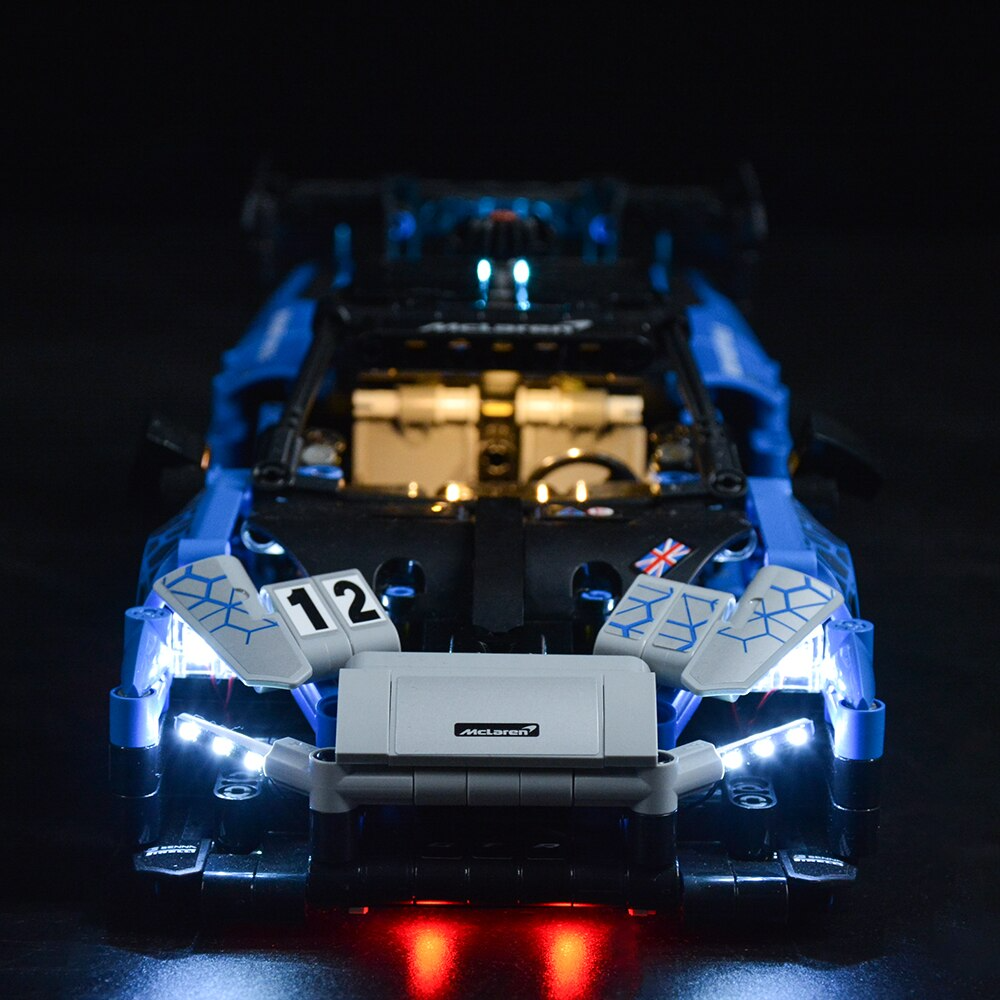 Mclaren Senna GTR 42123 LED Light Kit – Building Block Lighting | Power Brickz™