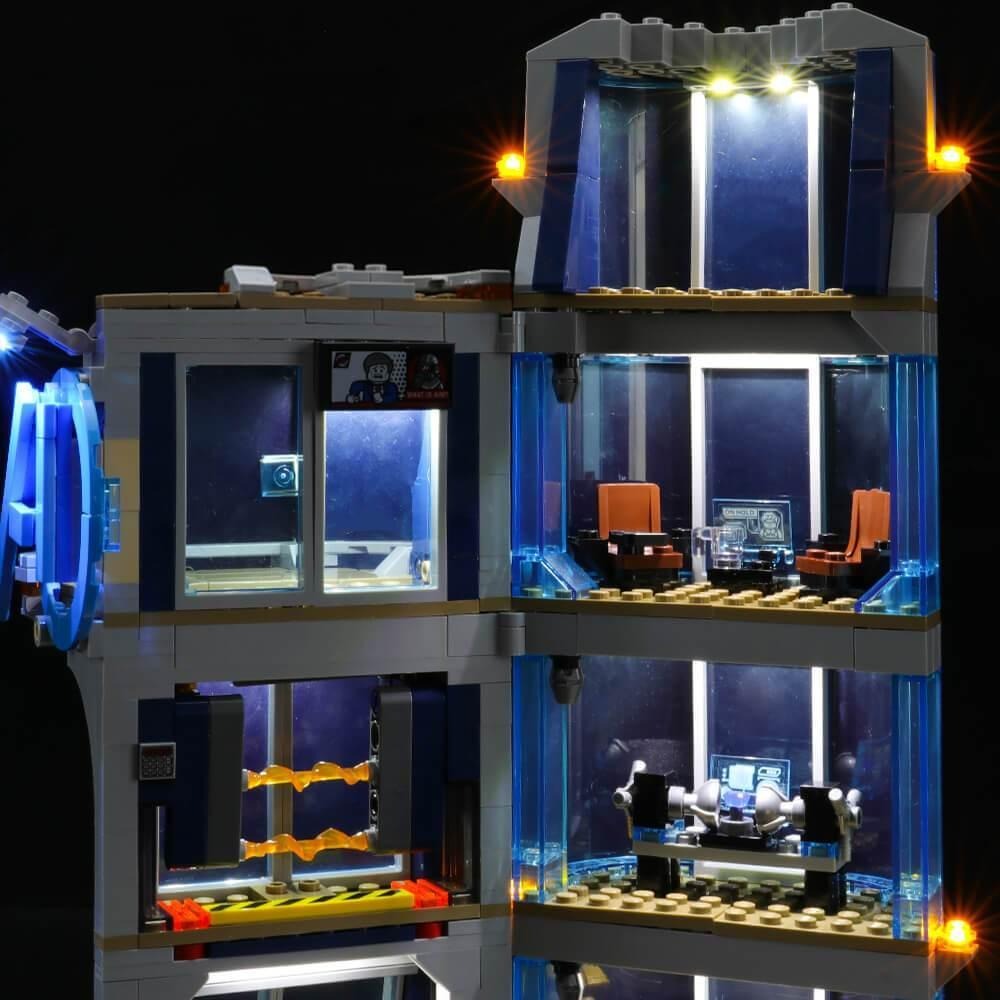 Avengers Tower Battle 76166 LED Light Kit – Building Block Lighting | Power Brickz™