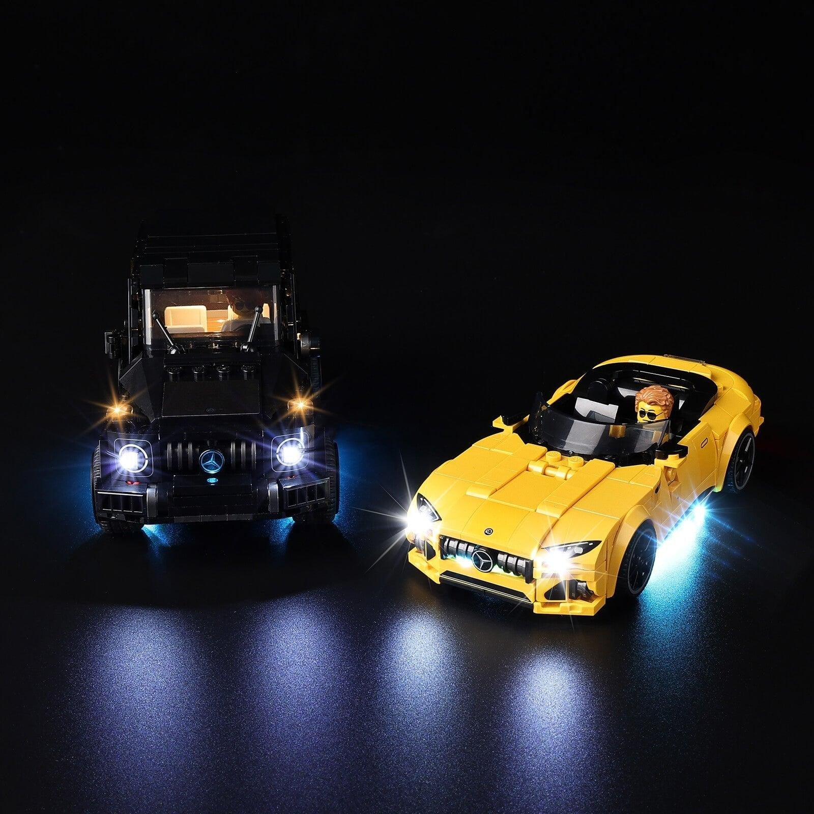 Mercedes-AMG G 63 & Mercedes-AMG SL 63 76924 LED Light Kit – Building Block Lighting | Power Brickz™