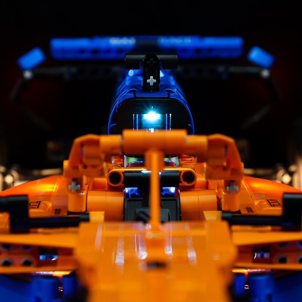 Mclaren Formula 1 Race Car 42141 LED Light Kit – Building Block Lighting | Power Brickz™