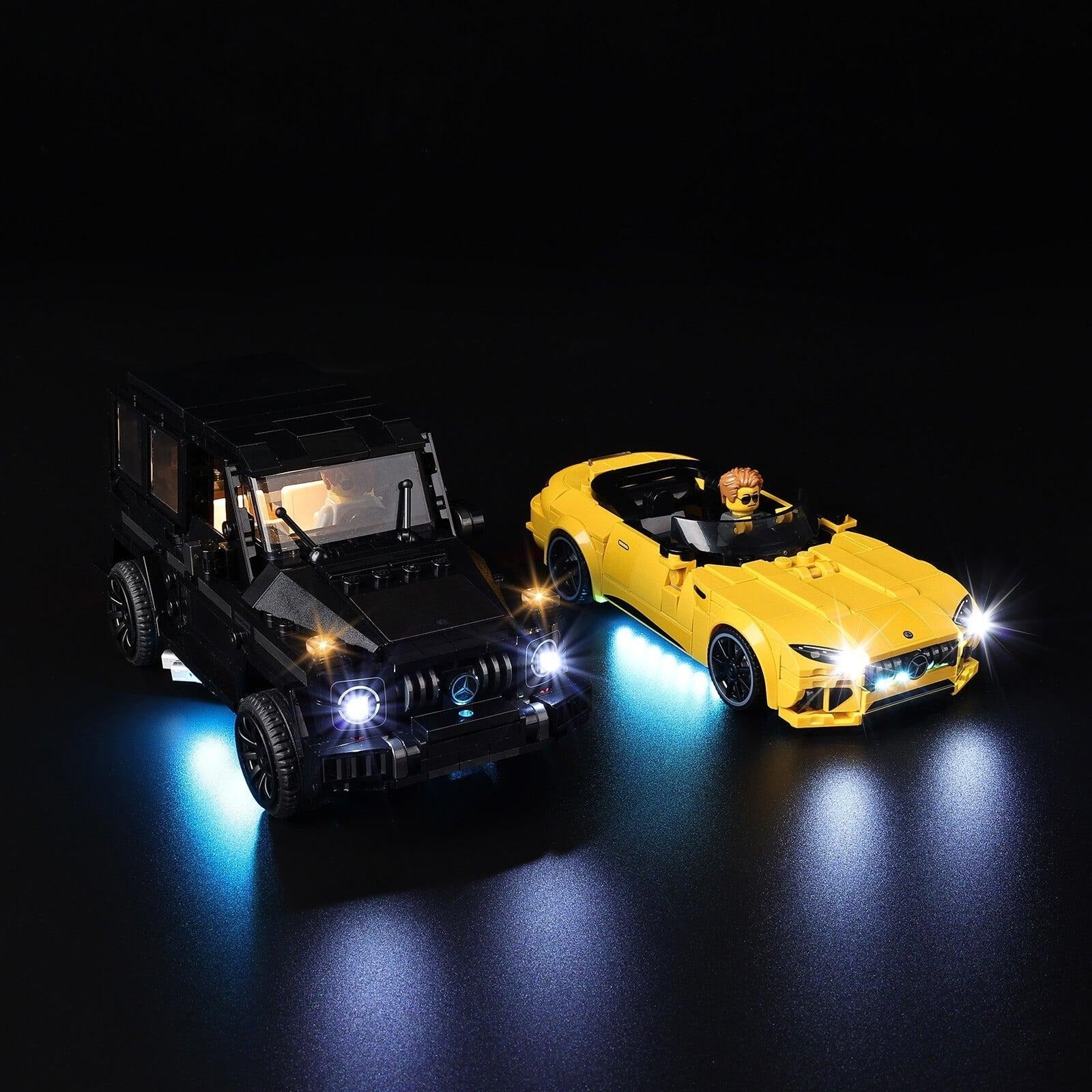 Mercedes-AMG G 63 & Mercedes-AMG SL 63 76924 LED Light Kit – Building Block Lighting | Power Brickz™