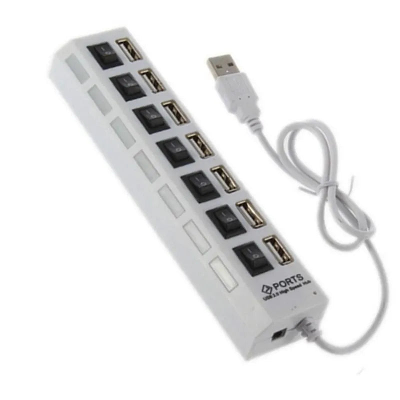 7 Port USB Hub for Light Kits | LED Accessory | Power Brickz