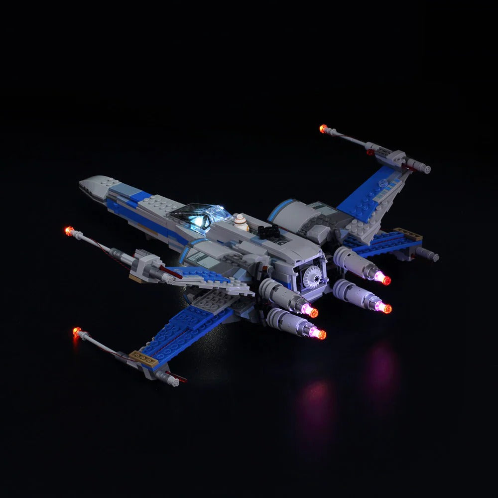 Resistance X-Wing Fighter 75149 LED Light Kit – Building Block Lighting | Power Brickz™