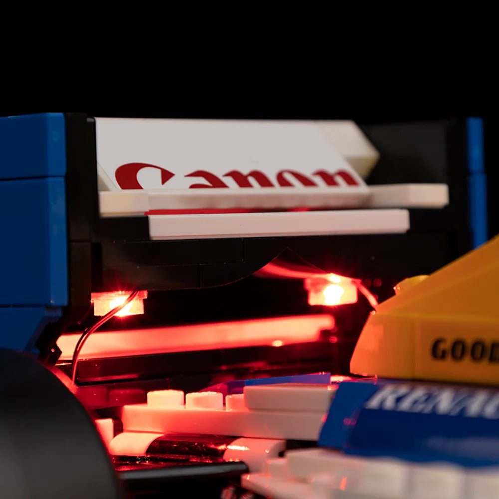 Williams Racing FW14B & Nigel Mansell 10353 LED Light Kit – Building Block Lighting | Power Brickz™