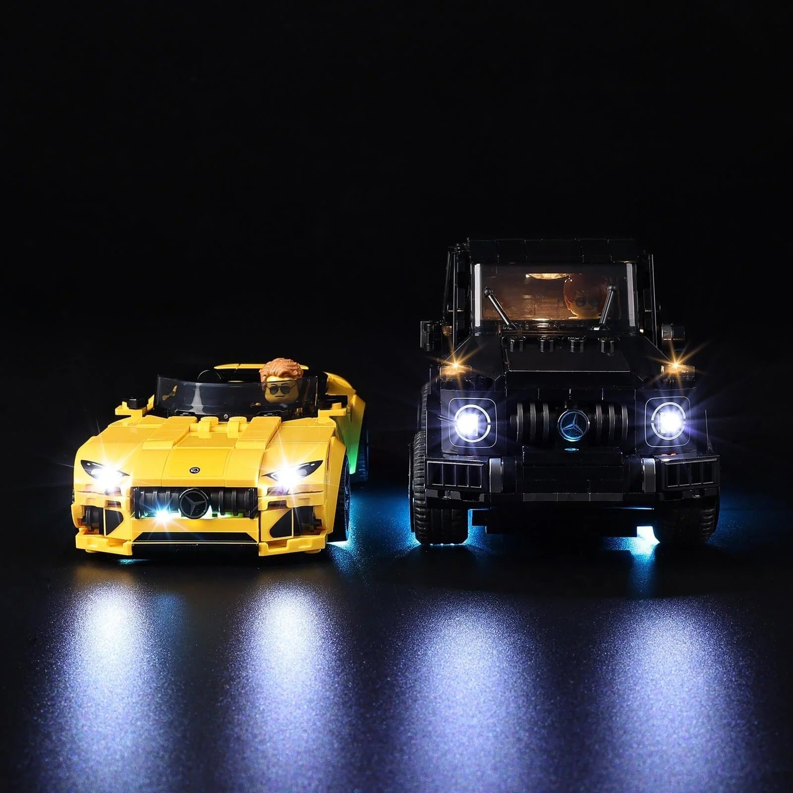 Mercedes-AMG G 63 & Mercedes-AMG SL 63 76924 LED Light Kit – Building Block Lighting | Power Brickz™