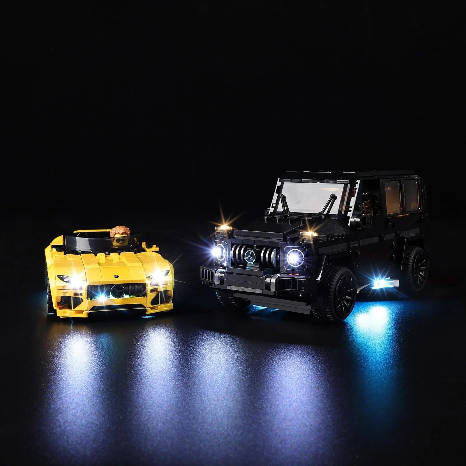 Mercedes-AMG G 63 & Mercedes-AMG SL 63 76924 LED Light Kit – Building Block Lighting | Power Brickz™