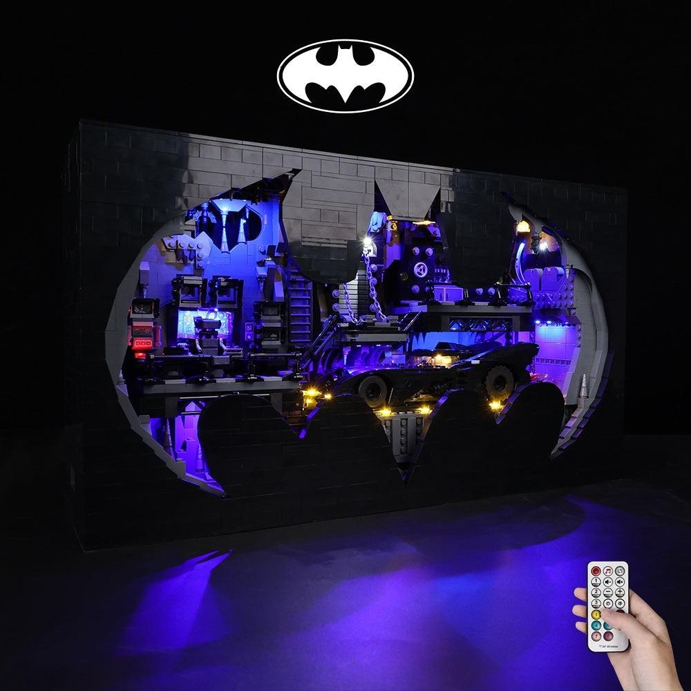 Batcave Shadow Box 76252 LED Light Kit – Building Block Lighting | Power Brickz™