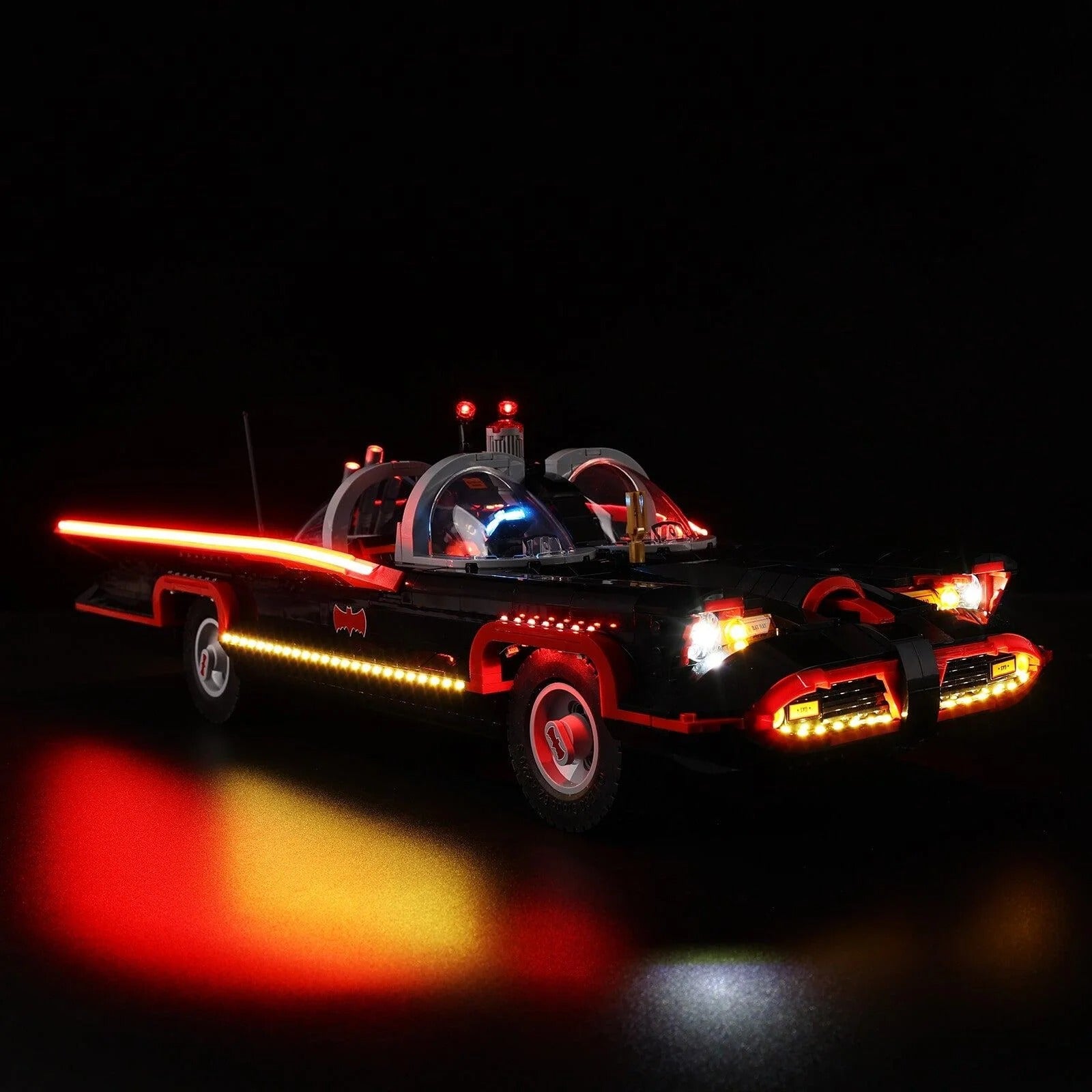 Batman: The Classic TV Series Batmobile 76328 LED Light Kit – Building Block Lighting | Power Brickz™