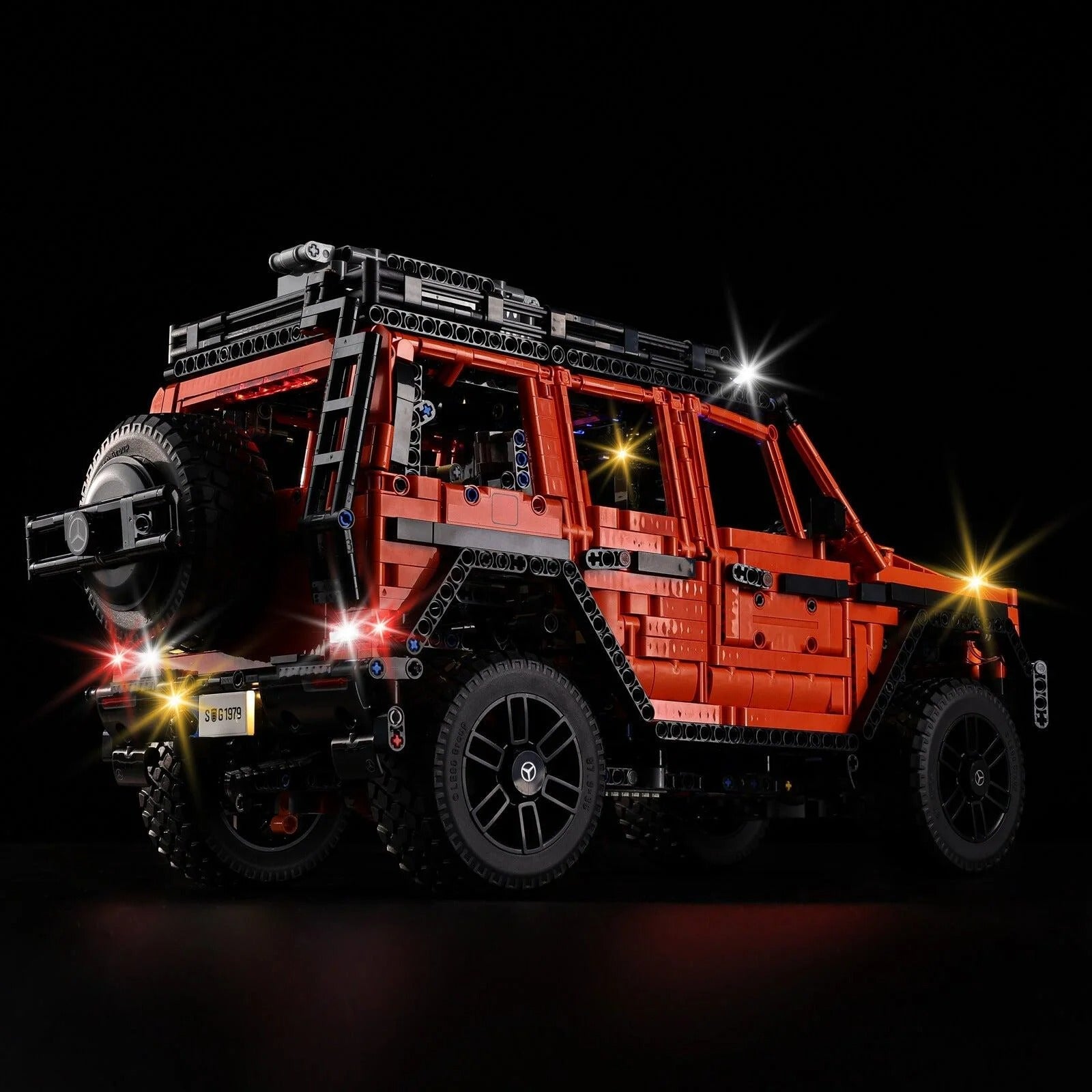 Mercedes-Benz G 500 PROFESSIONAL Line 42177 LED Light Kit – Building Block Lighting | Power Brickz™