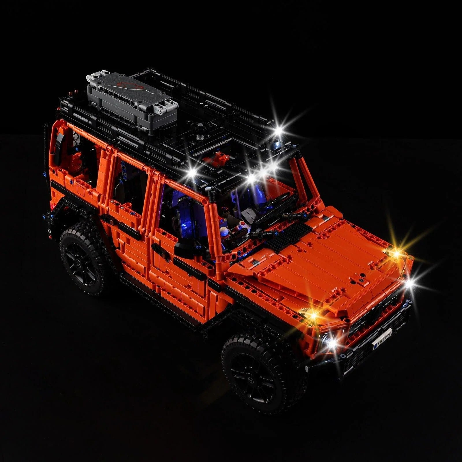 Mercedes-Benz G 500 PROFESSIONAL Line 42177 LED Light Kit – Building Block Lighting | Power Brickz™