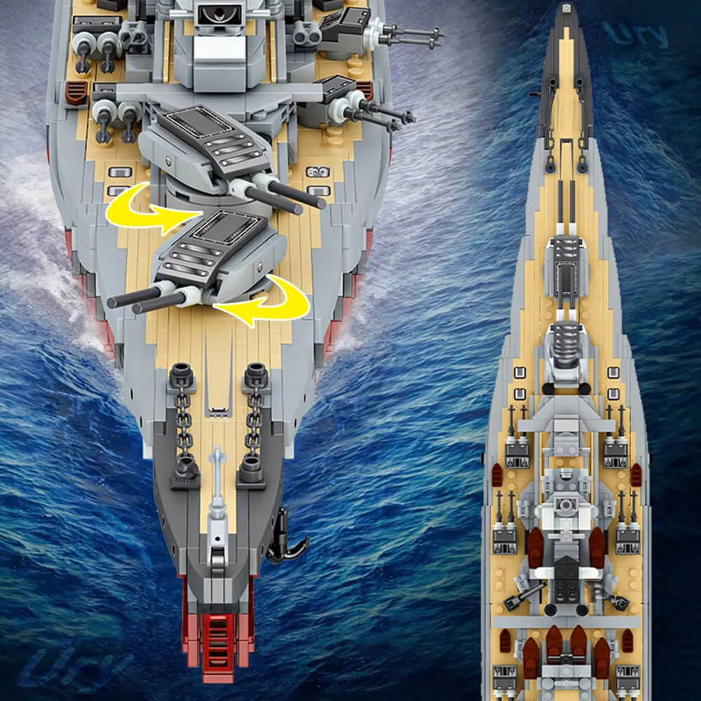 Royal Navy Queen Elizabeth Battleship | Power Brickz