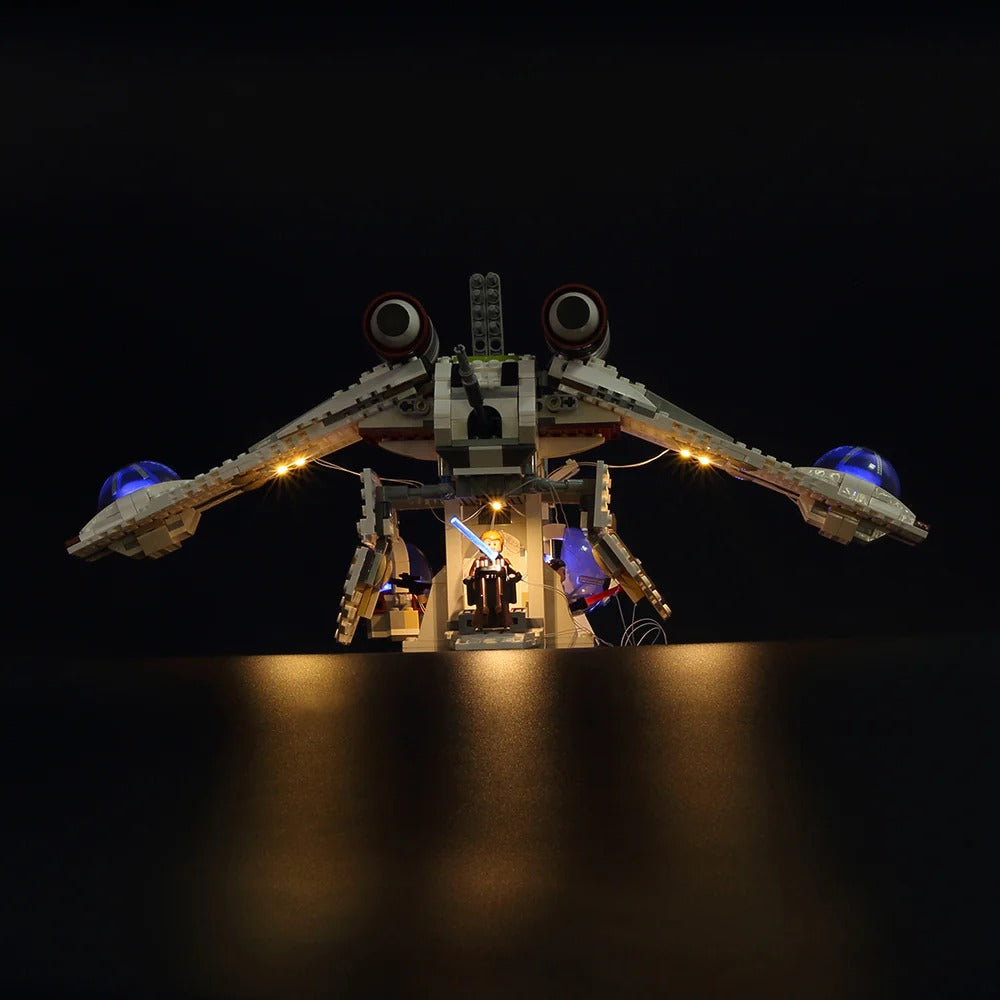 Republic Gunship 75021 LED Light Kit – Building Block Lighting | Power Brickz™