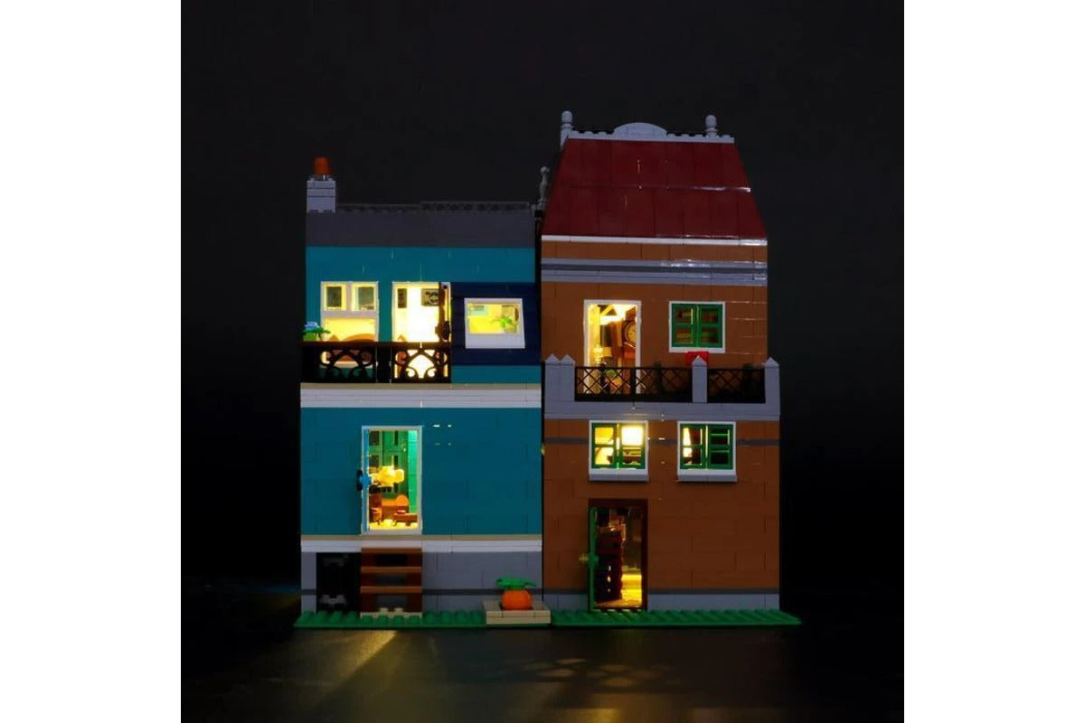 Bookshop 10270 LED Light Kit – Building Block Lighting | Power Brickz™