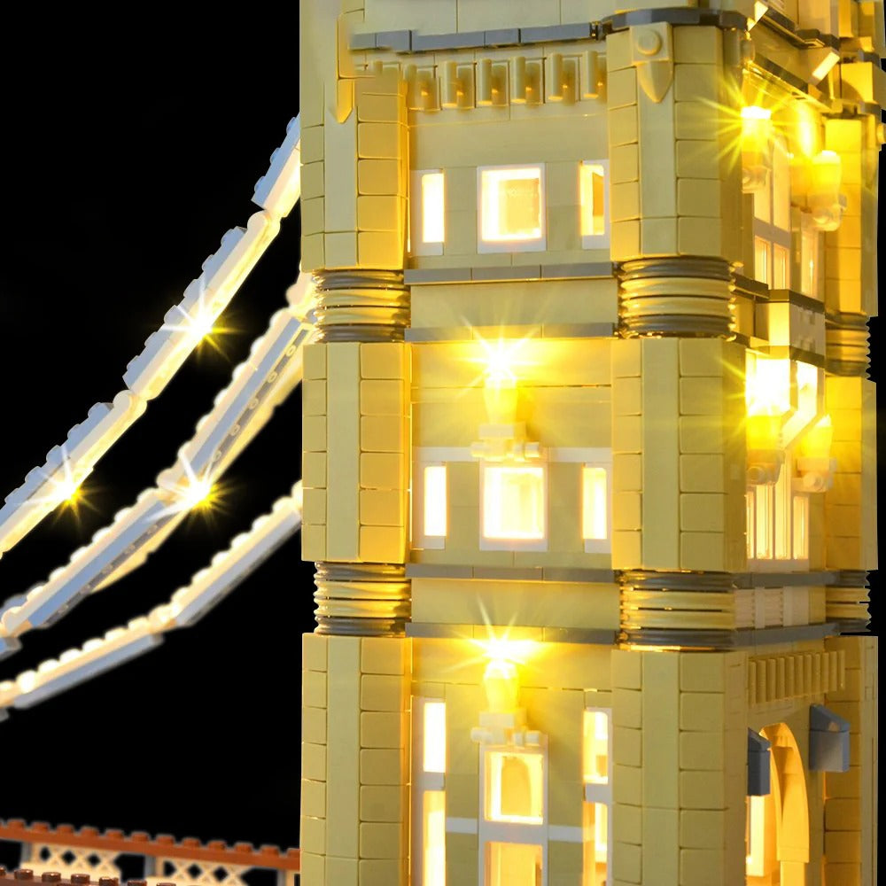 Tower Bridge 10214 LED Light Kit – Building Block Lighting | Power Brickz™