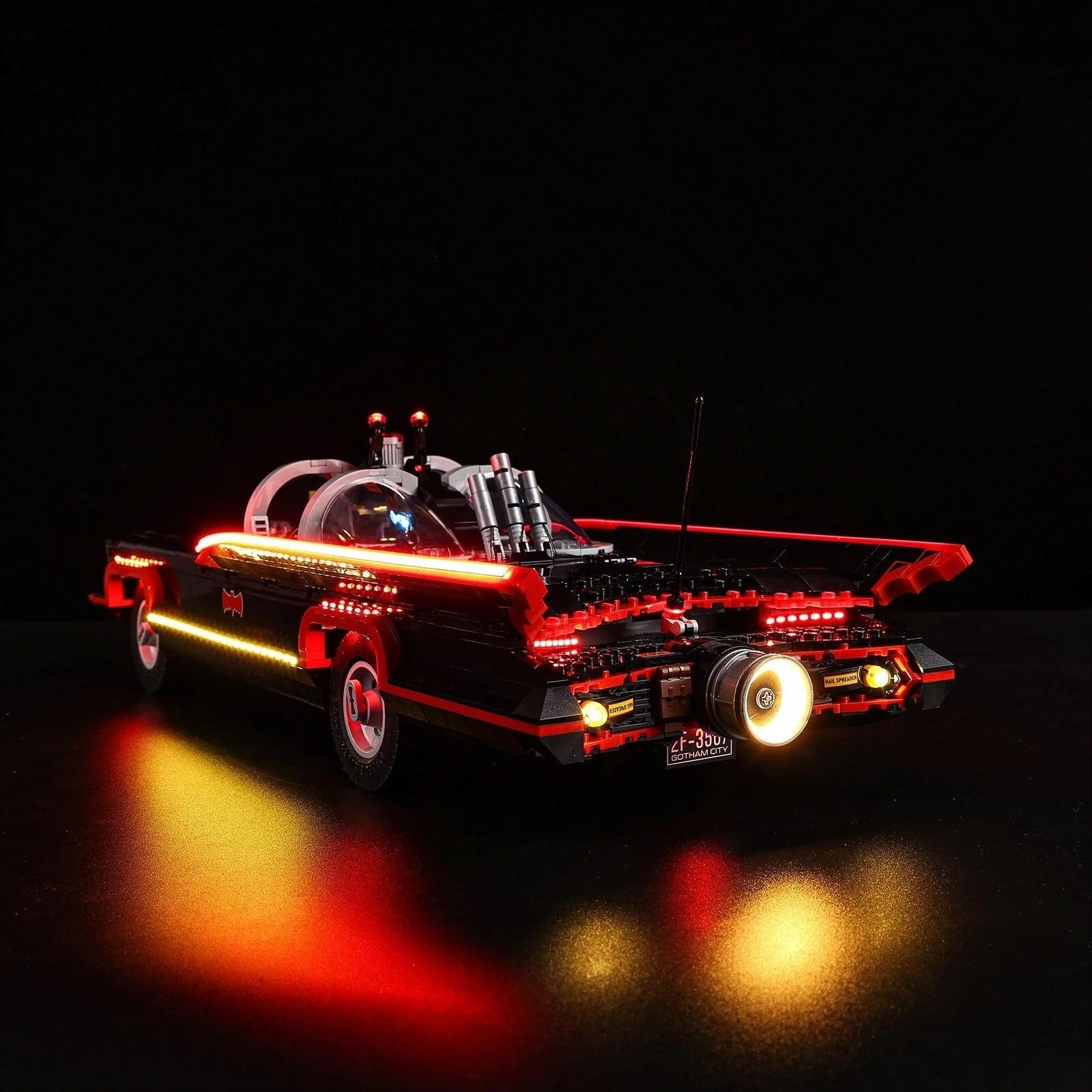 Batman: The Classic TV Series Batmobile 76328 LED Light Kit – Building Block Lighting | Power Brickz™