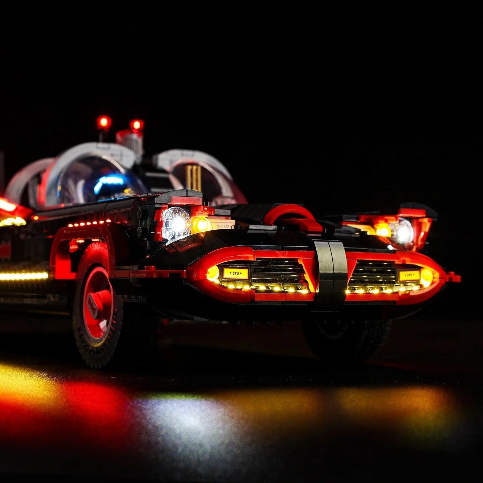 Batman: The Classic TV Series Batmobile 76328 LED Light Kit – Building Block Lighting | Power Brickz™