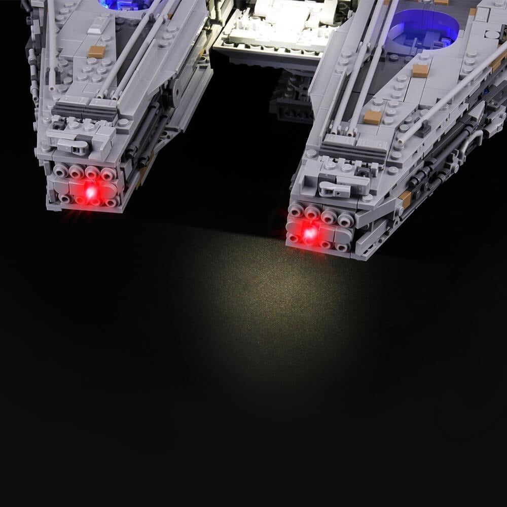 Millennium Falcon 75192 LED Light Kit – Building Block Lighting | Power Brickz™