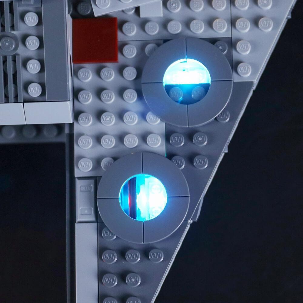 Millennium Falcon 75257 LED Light Kit – Building Block Lighting | Power Brickz™